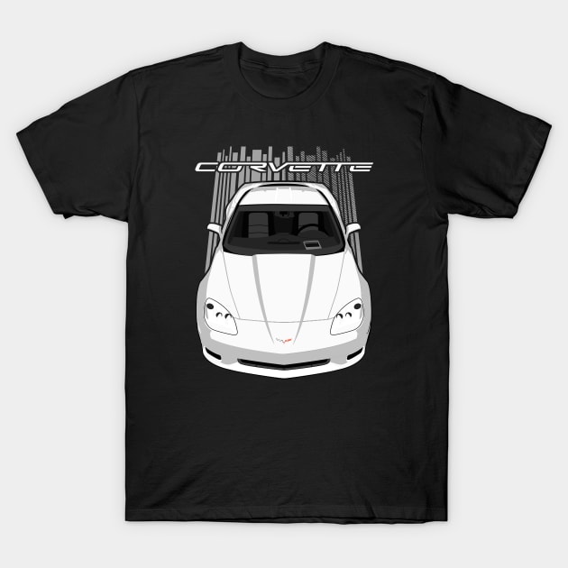 Corvette C6 - White T-Shirt by V8social